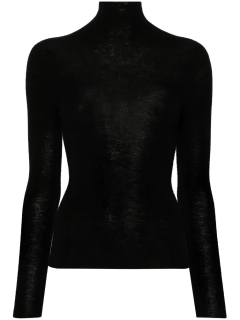 Eric Bompard seamless extrafine roll-neck sweater