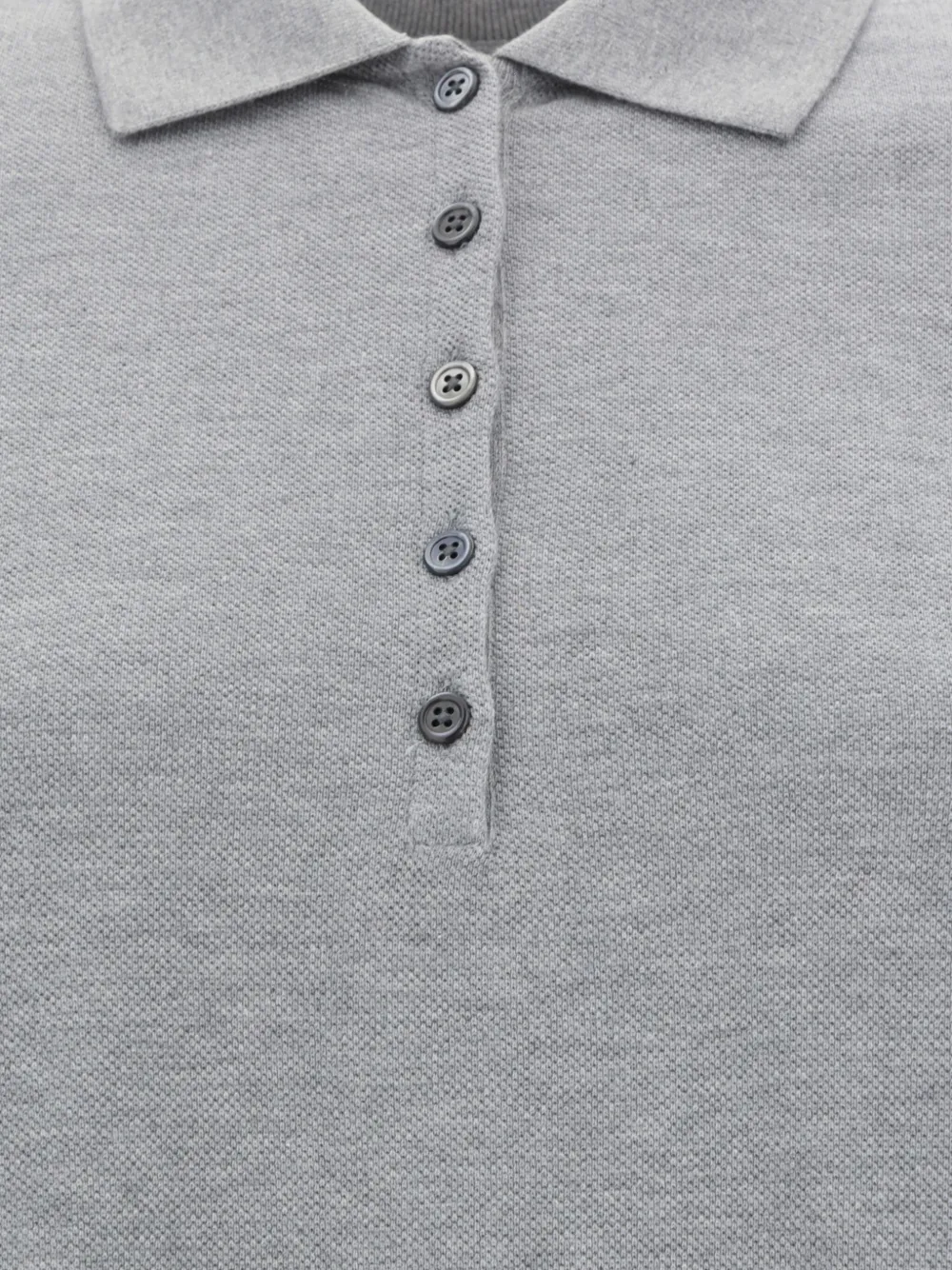 Thom Browne Polojurk met RWB-streep Grijs