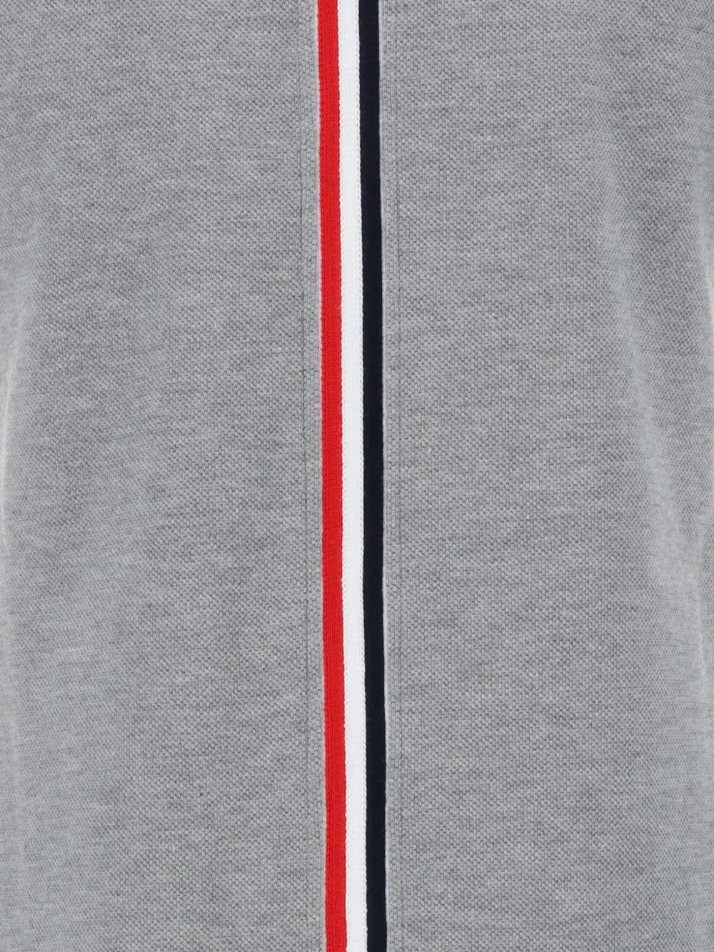 Thom Browne Polojurk met RWB-streep Grijs