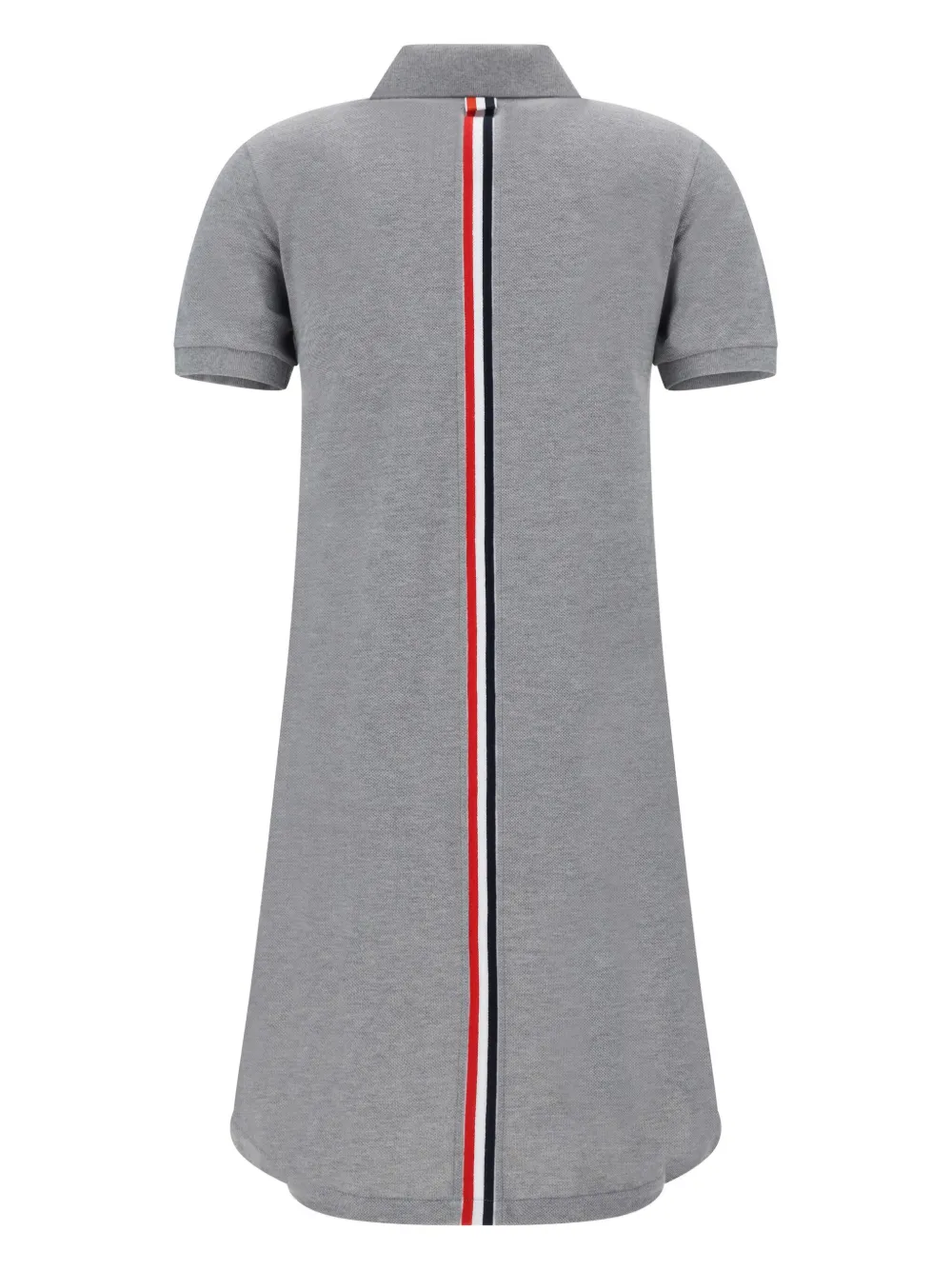 Thom Browne Polojurk met RWB-streep - Grijs