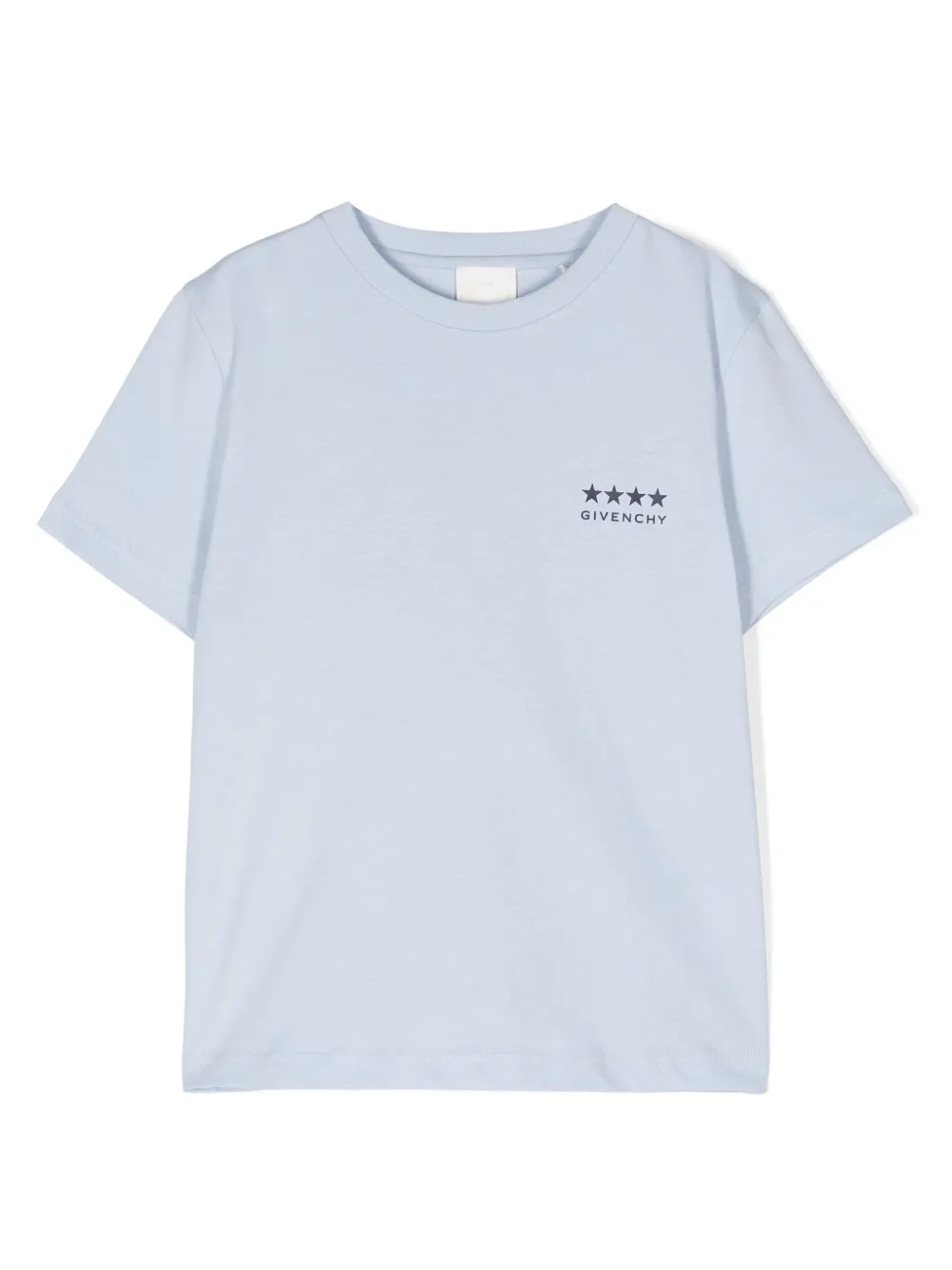 Givenchy Kids' 4g-print Cotton T-shirt In Blue