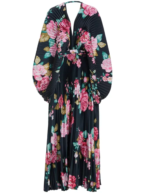 L'IDÉE robe Versailles - Bleu - L'IDÉE - Modalova