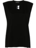 Karl Lagerfeld Top Sunglasses tank top - Black