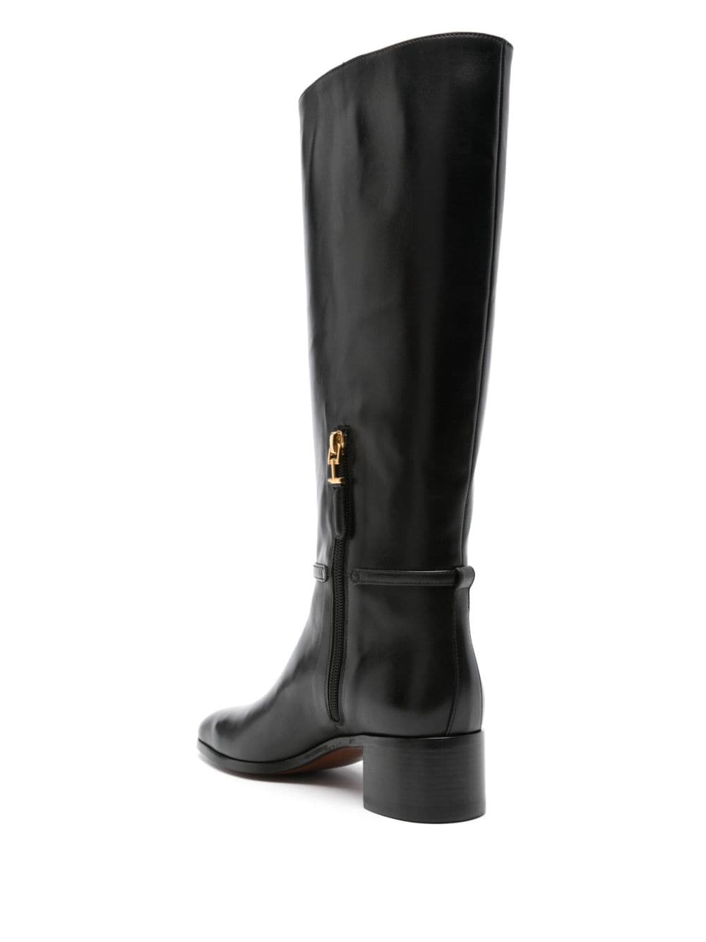 Shop Tom Ford 45mm Whitney Boots In 黑色