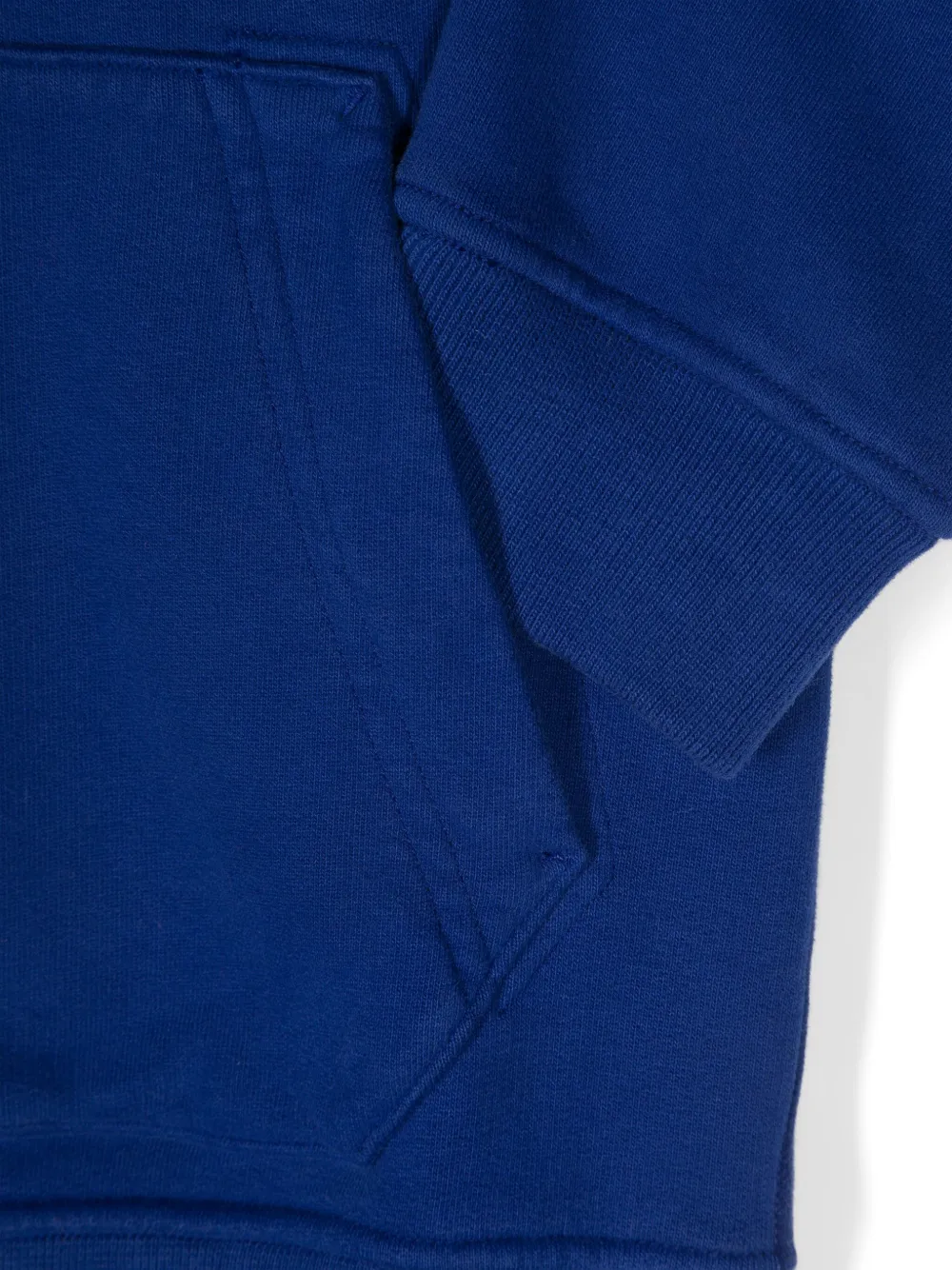 Stone Island Junior Katoenen hoodie Blauw