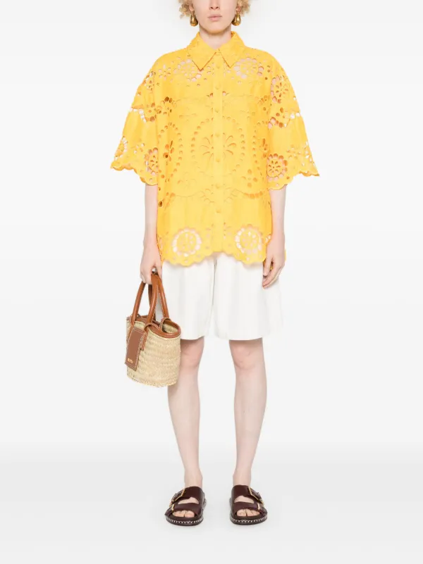 Tシャツ・カットソー Zimmermann SS25 Shirts (1785TRS253 NAUMP) NAUMP Zimmermann SHIRT (1785TRS253NAUMP) – LOZURI®