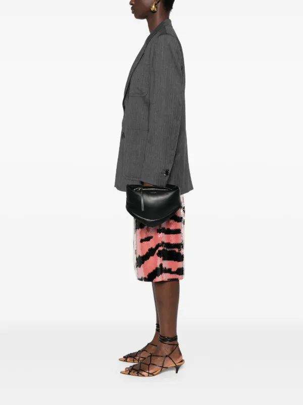 FEDERICO CINA Mini Tortellino Leather Bag | Black | FARFETCH JO