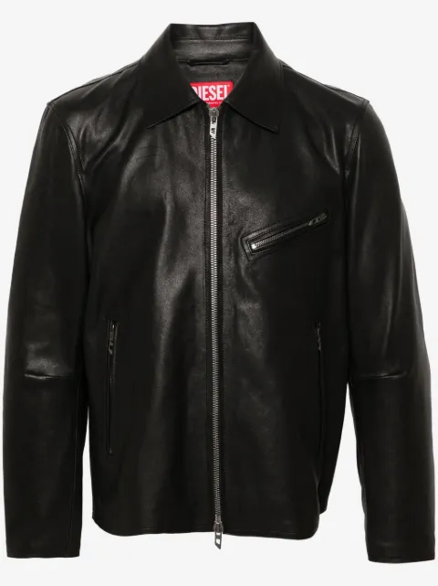Diesel L-Korn leather jacket