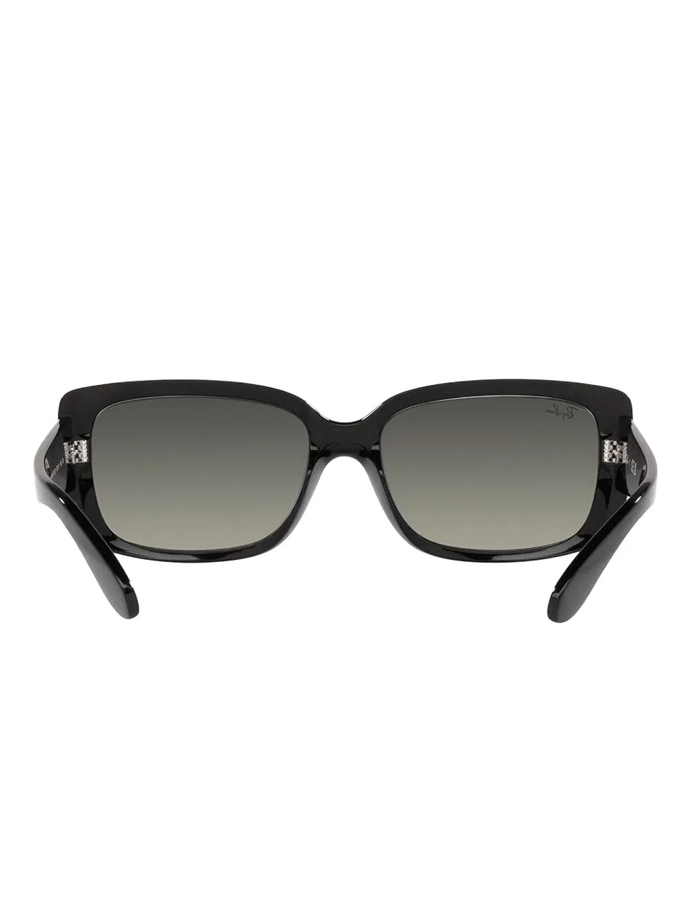 Ray-Ban Zonnebril met rechthoekig montuur Zwart