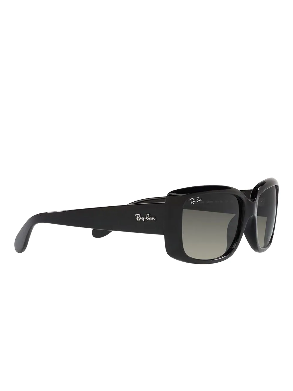 Ray-Ban Zonnebril met rechthoekig montuur Zwart