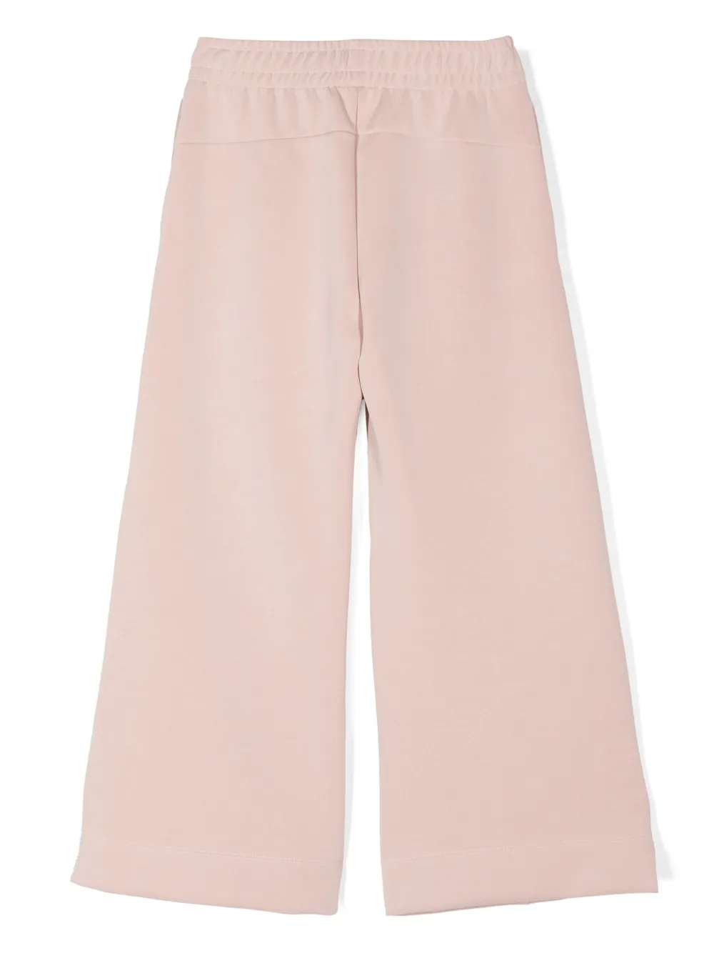 Emporio Armani Kids raised-seam wide-leg trousers - Roze