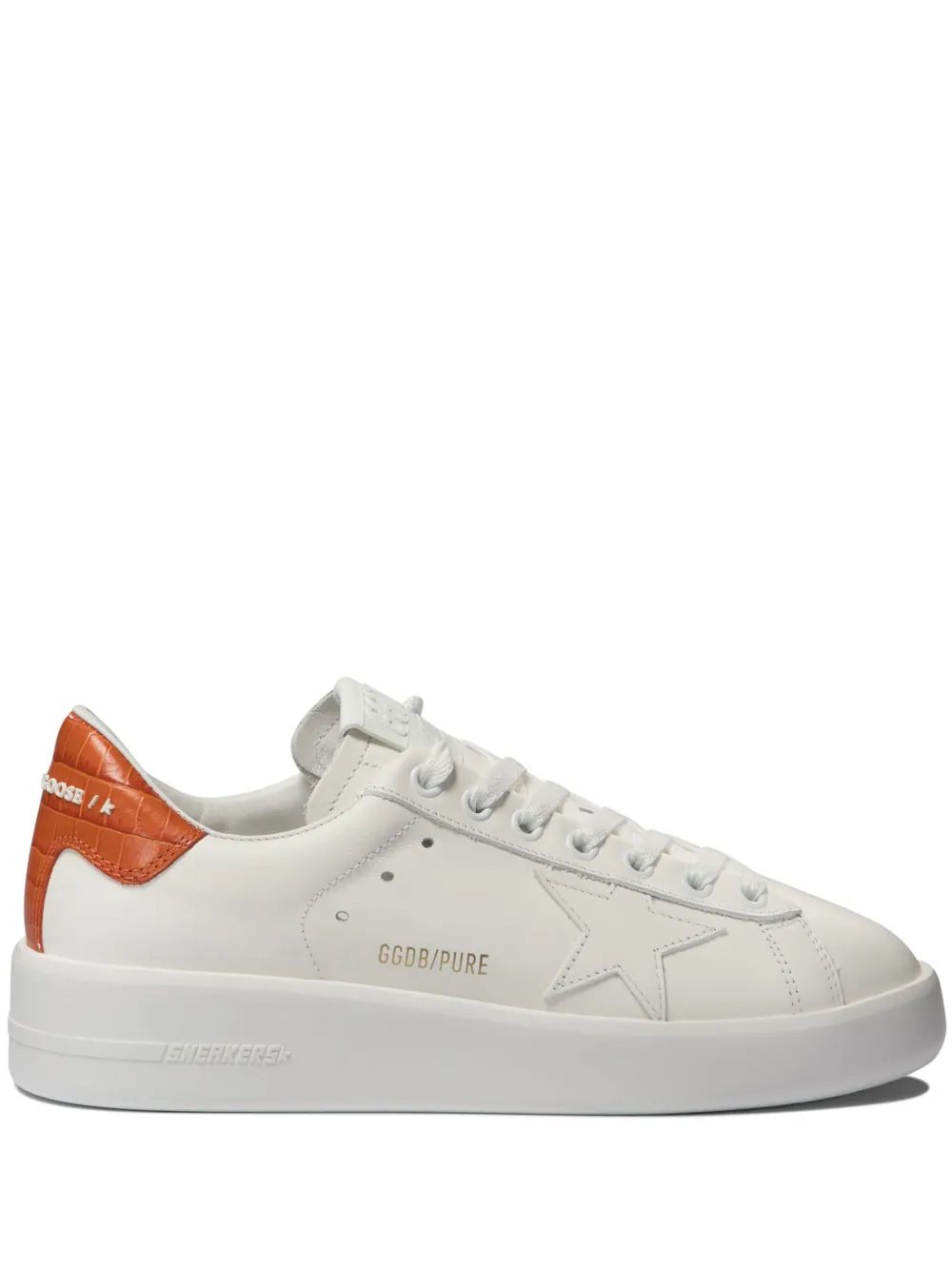 Golden Goose Pure Star レザースニーカー - ホワイト Golden Goose Pure Star レザースニーカー - ホワイト