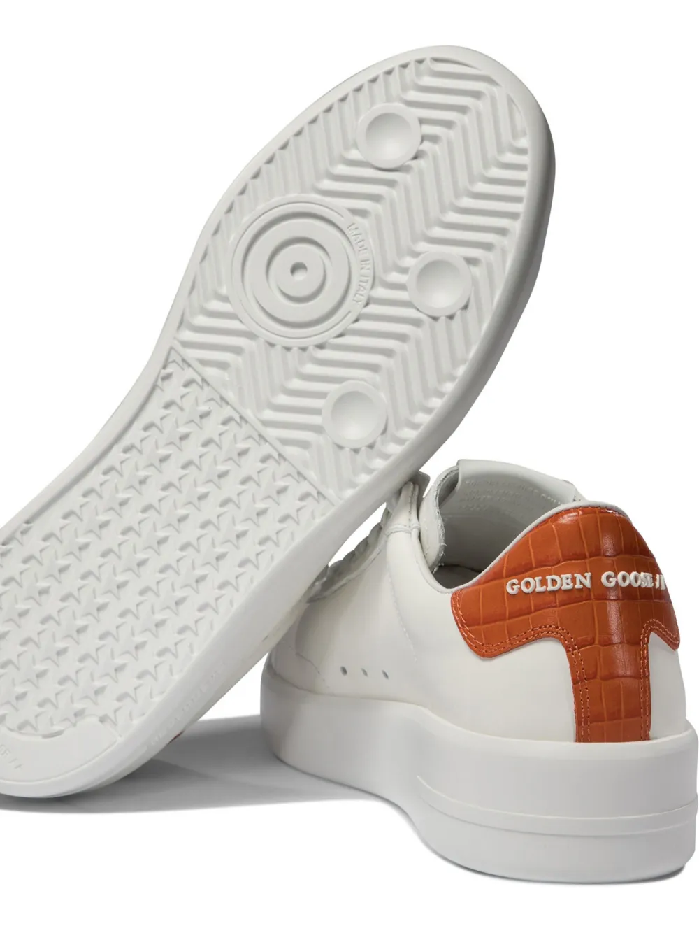 Golden Goose Pure Star leather sneakers White