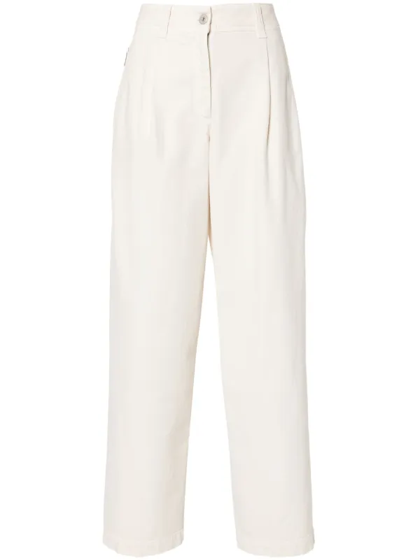 BRUNELLO CUCINELLI バギー パンツ Brunello Cucinelli デニムバギーテーパージーンズ | Sendegaro US
