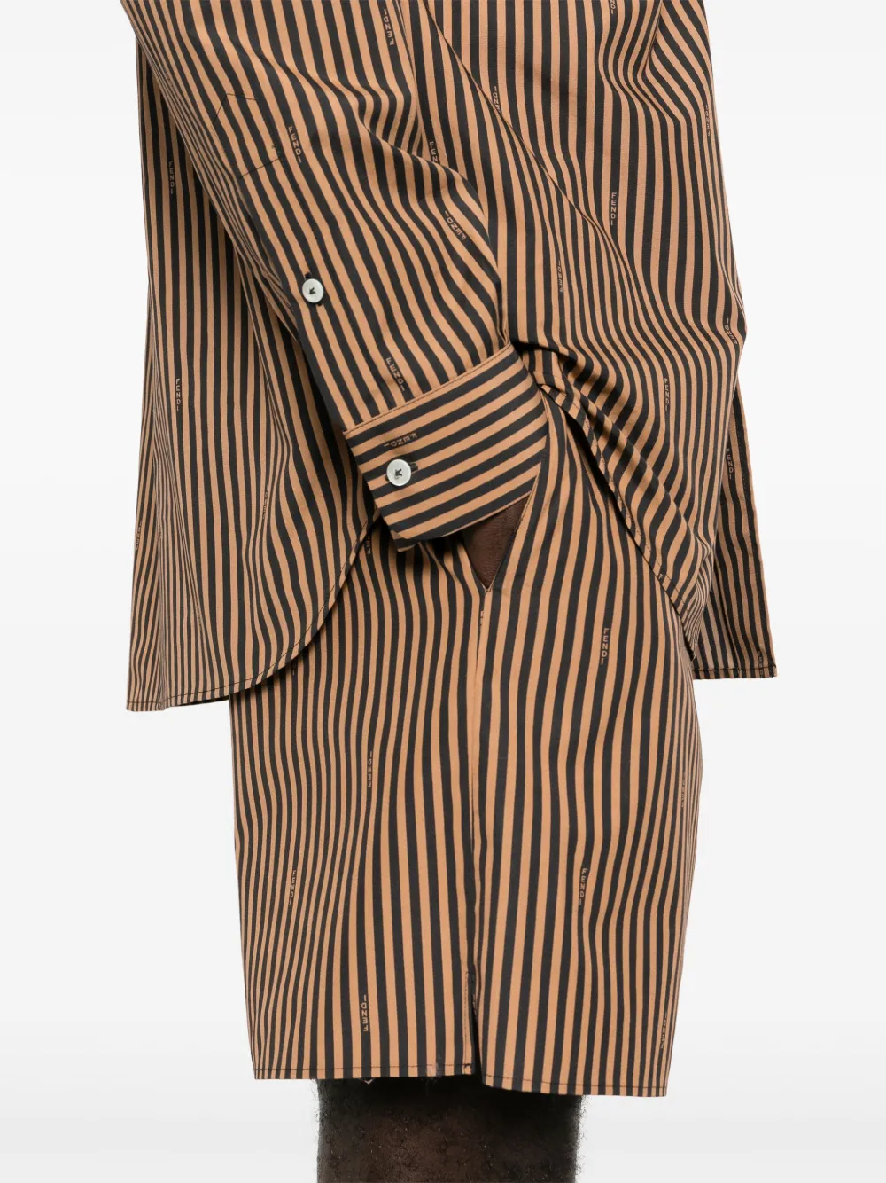 FENDI Popeline bermuda shorts Bruin