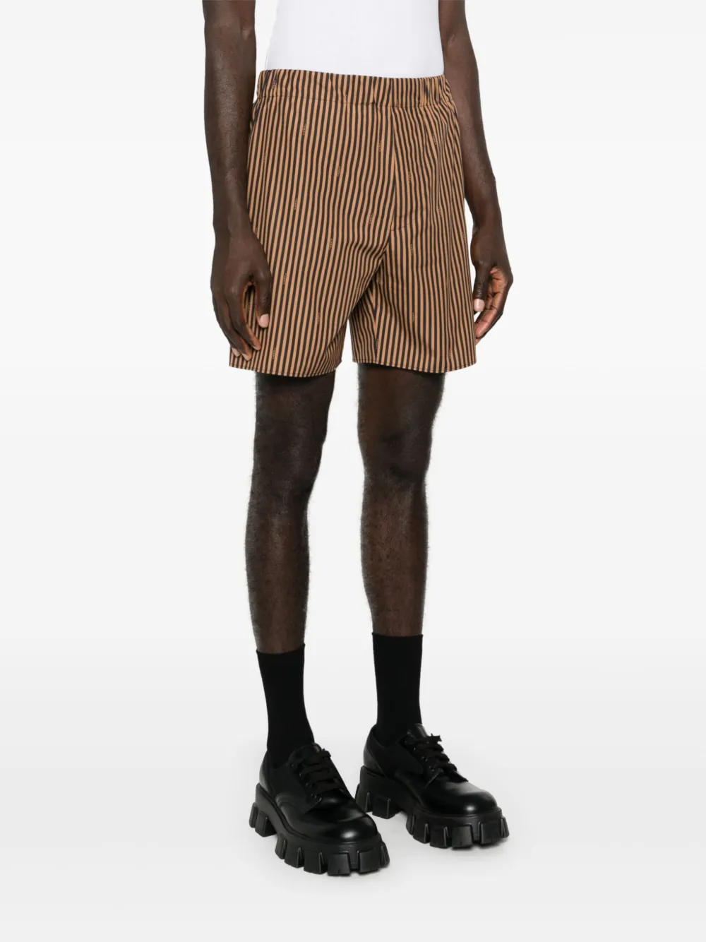 FENDI Popeline bermuda shorts Bruin