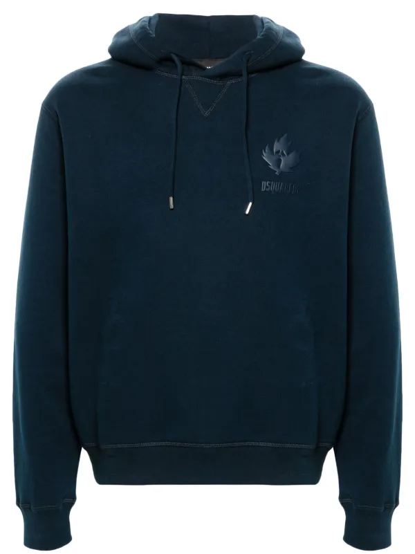 パーカー・フーディ Dsquared2 Raised-Logo Cotton Hoodie 24132739_54193274_600.jpg