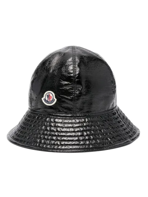 Moncler bob à patch logo
