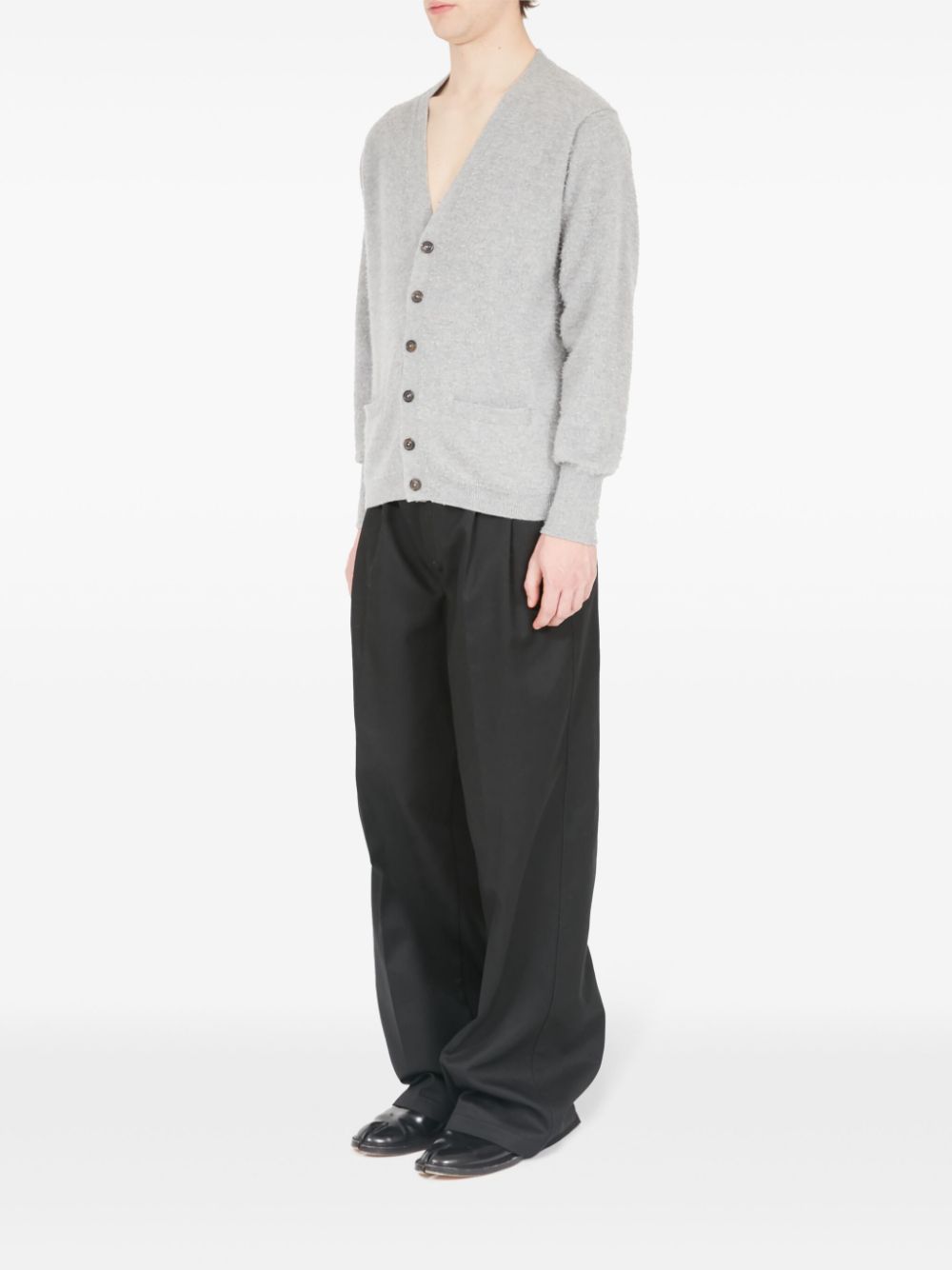 Maison Margiela V-neck cashmere-blend cardigan Men