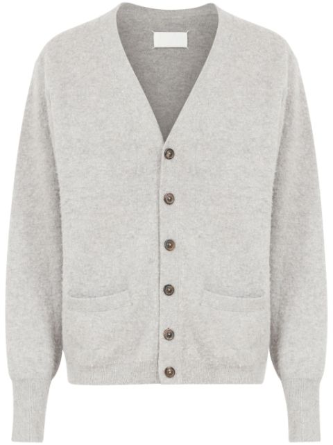 Maison Margiela V-neck cashmere-blend cardigan Men