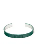 MM6 Maison Margiela 8mm minimal logo cuff - Green