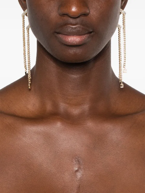 イヤリング ELISABETTA FRANCHI STRASS EARRINGS Elisabetta Franchi crystal-embellished Earrings | Gold