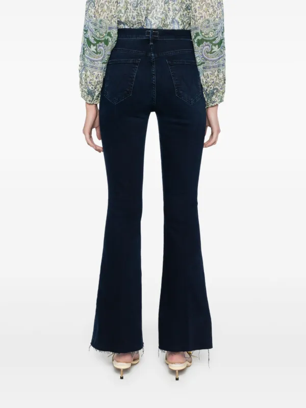 MOTHER The Weekender Fray ブーツカットジーンズ | ブルー | FARFETCH JP