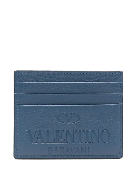Valentino Garavani tarjetero con logo en relieve