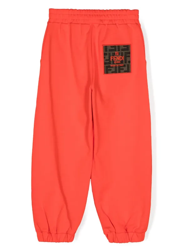 Fendi Kids トラックパンツ | レッド | FARFETCH JP