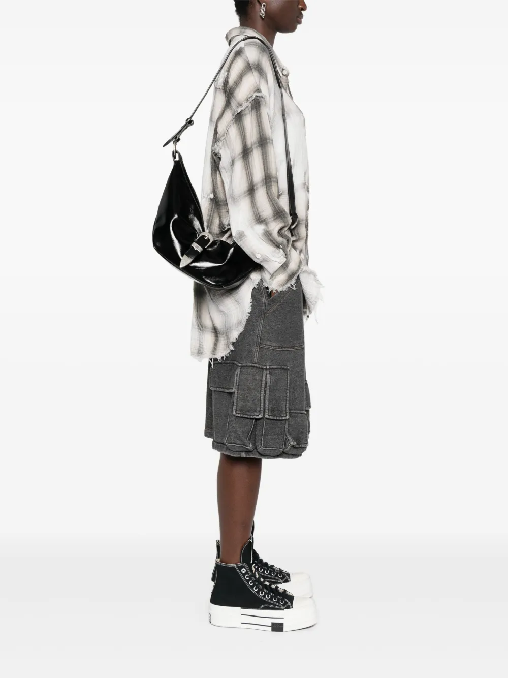 Marge Sherwood Medium Leather Crossbody Bag Black FARFETCH