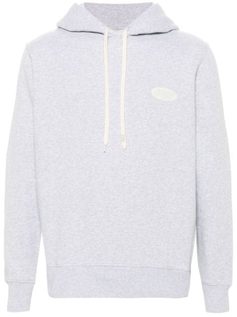 Autry logo-print cotton hoodie