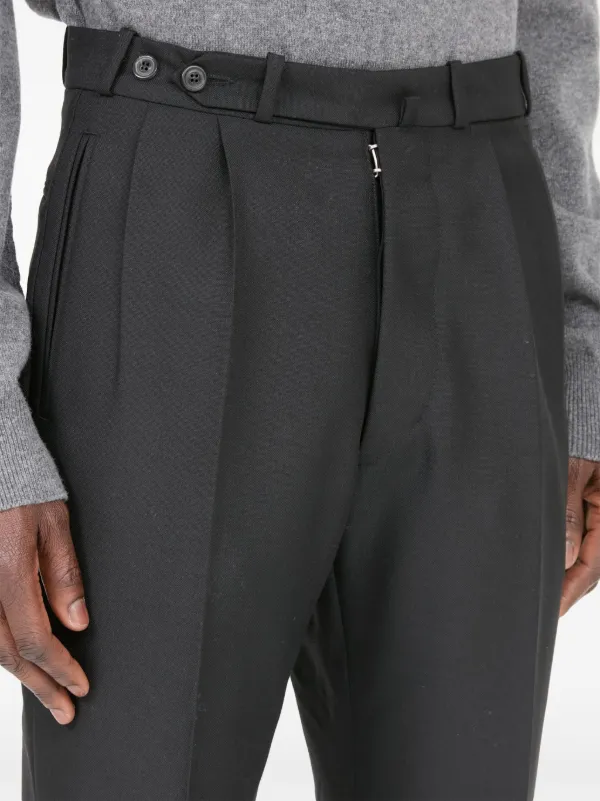 【送料&関税込】Maison Margiela Grey Mohair Blend Trousers Maison Margiela Mohair Blend Trousers in Grey | Lyst Australia