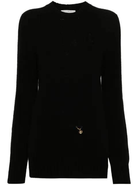 Philosophy Di Lorenzo Serafini piercing-detail jumper