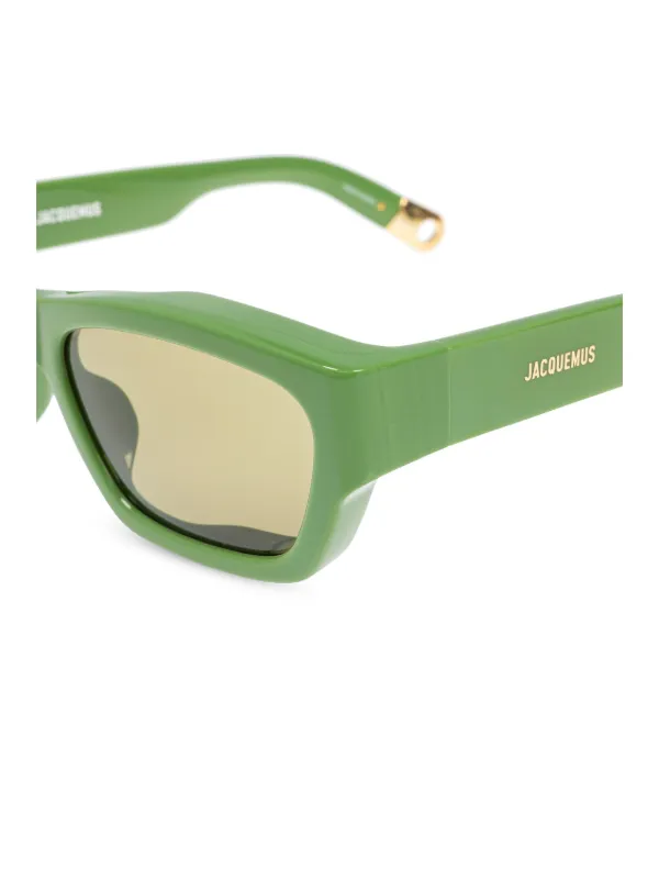 Jacquemus x Linda Farrow Meridiano Sunglasses | Green