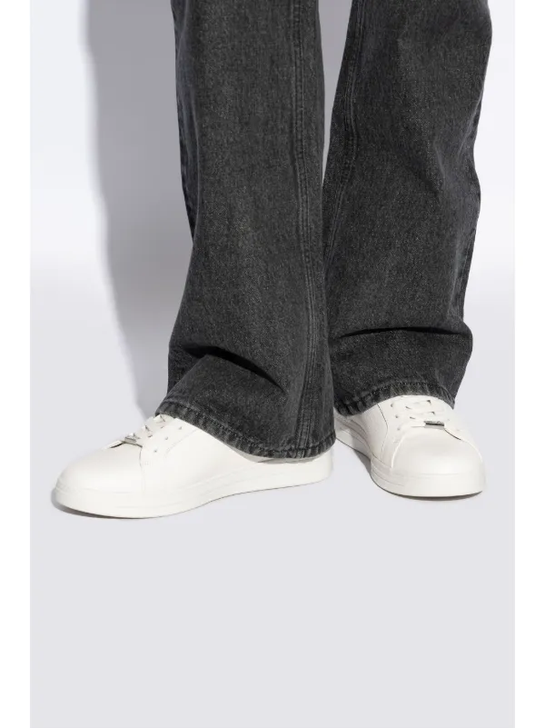 Jimmy Choo Rome/M Leather Sneakers | White | FARFETCH