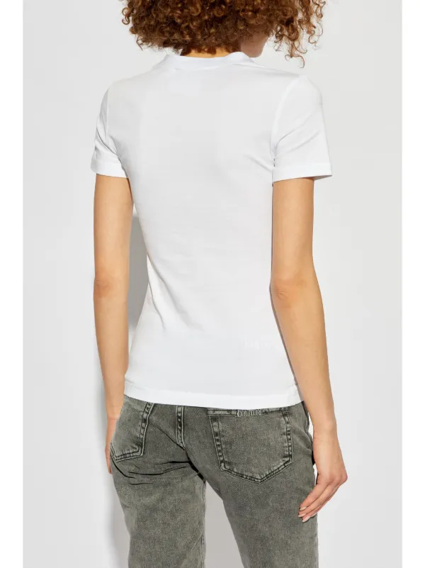 Versace Jeans Couture logo-print T-shirt | White | FARFETCH