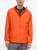 adidas hooded zip-front jacket - Orange