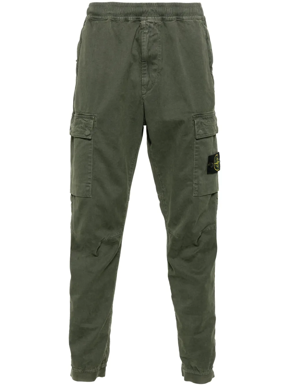 Stone Island Cargo broek met Compass-logopatch Groen