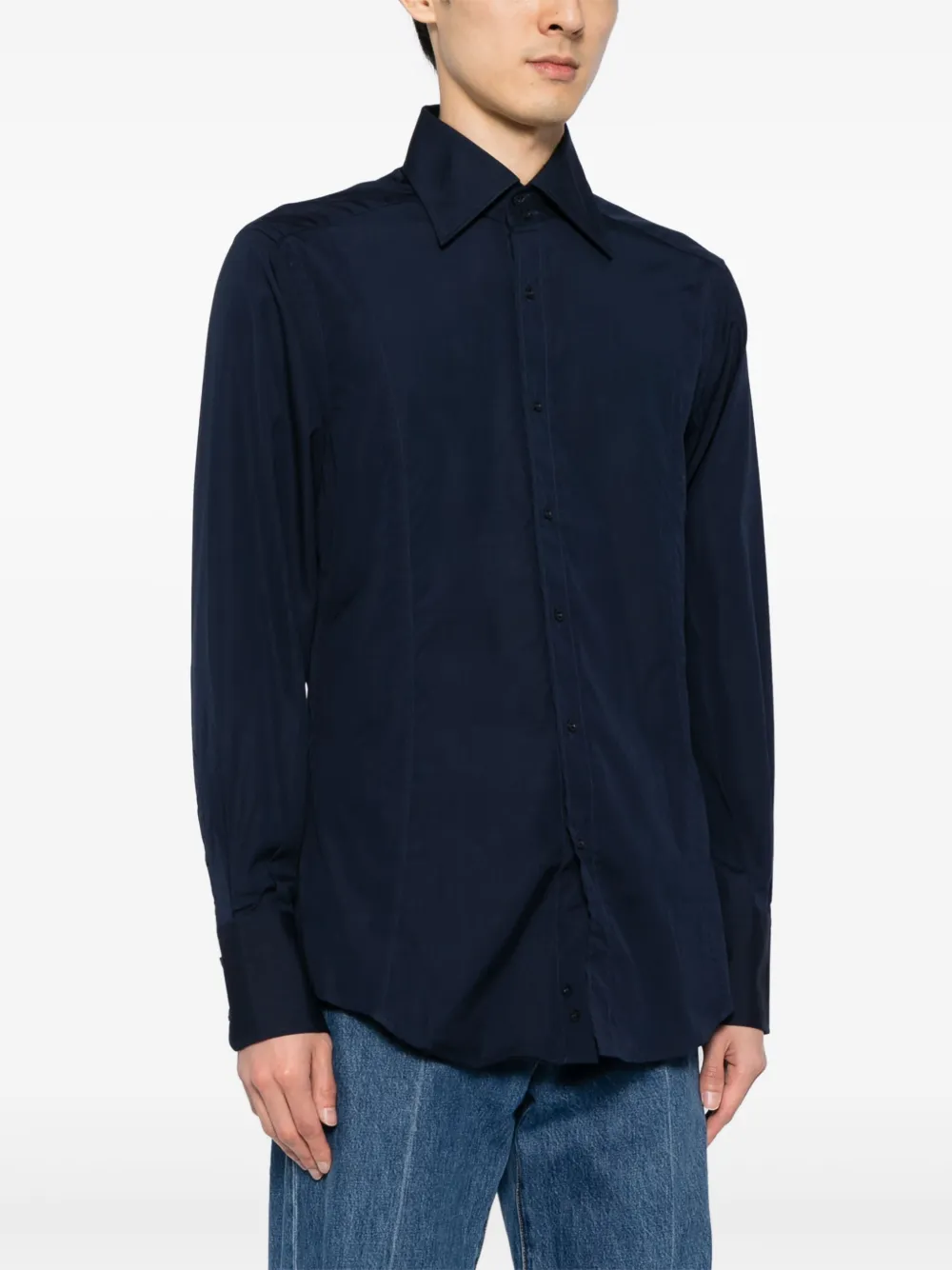 Gucci Katoenen overhemd Blauw