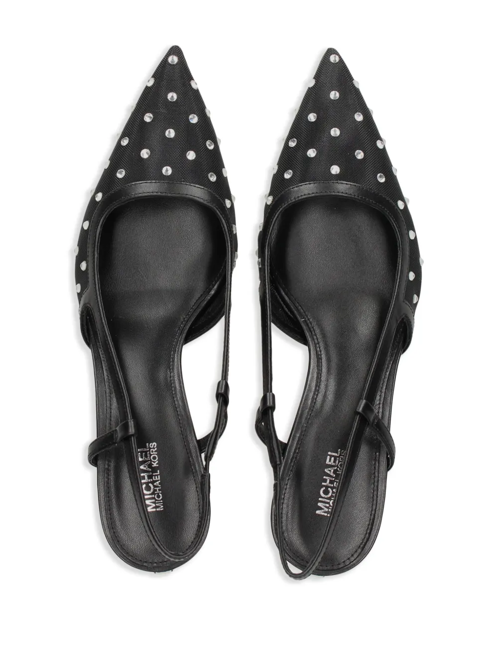 Michael Kors Alora crystal-embellished pumps Black