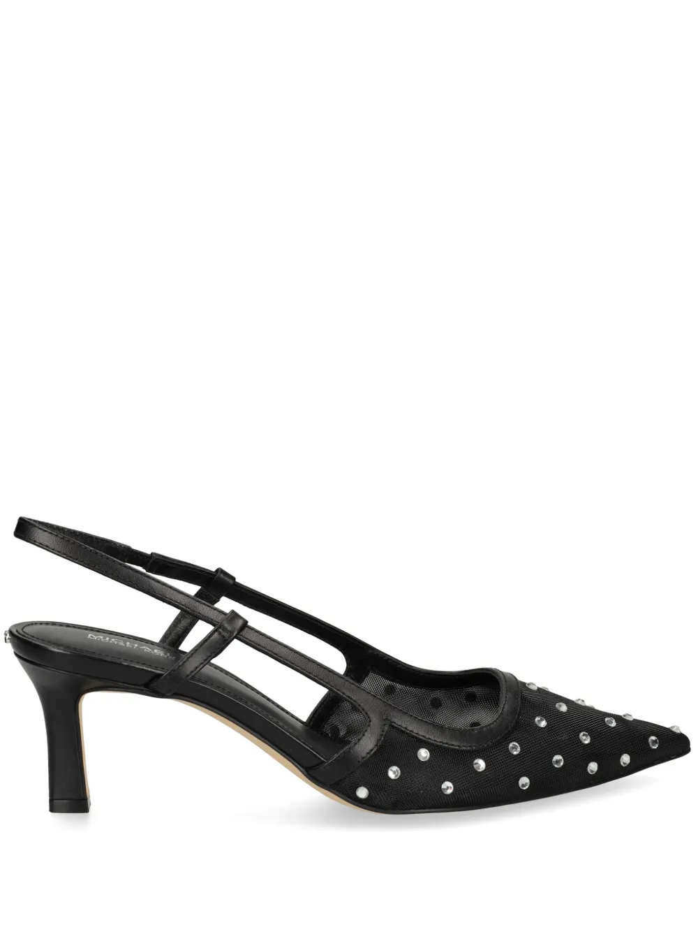 Michael Kors Leren 75 mm pumps met logo-applicatie Zwart