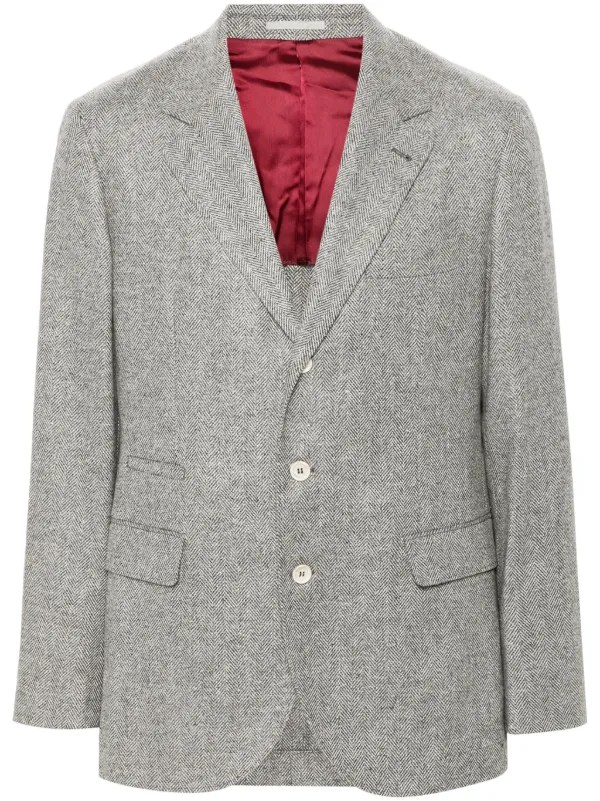 【送料&関税込】Brunello Cucinelli Herringbone-pattern V-nec 24134663_54357569_600.jpg