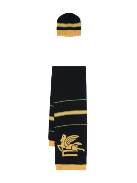 ETRO KIDS Conjunto em jacquard Pegaso