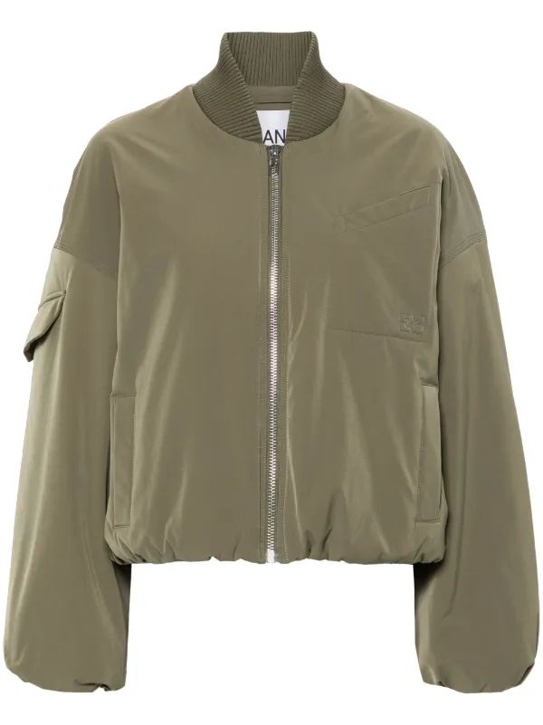 Ganni Cropped Bomber online Jacket