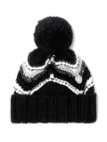 Missoni Kids pom-pom embellished beanie - Black