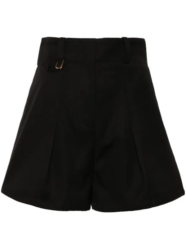 Jacquemus Le Short Bari high waist Shorts Black FARFETCH CA