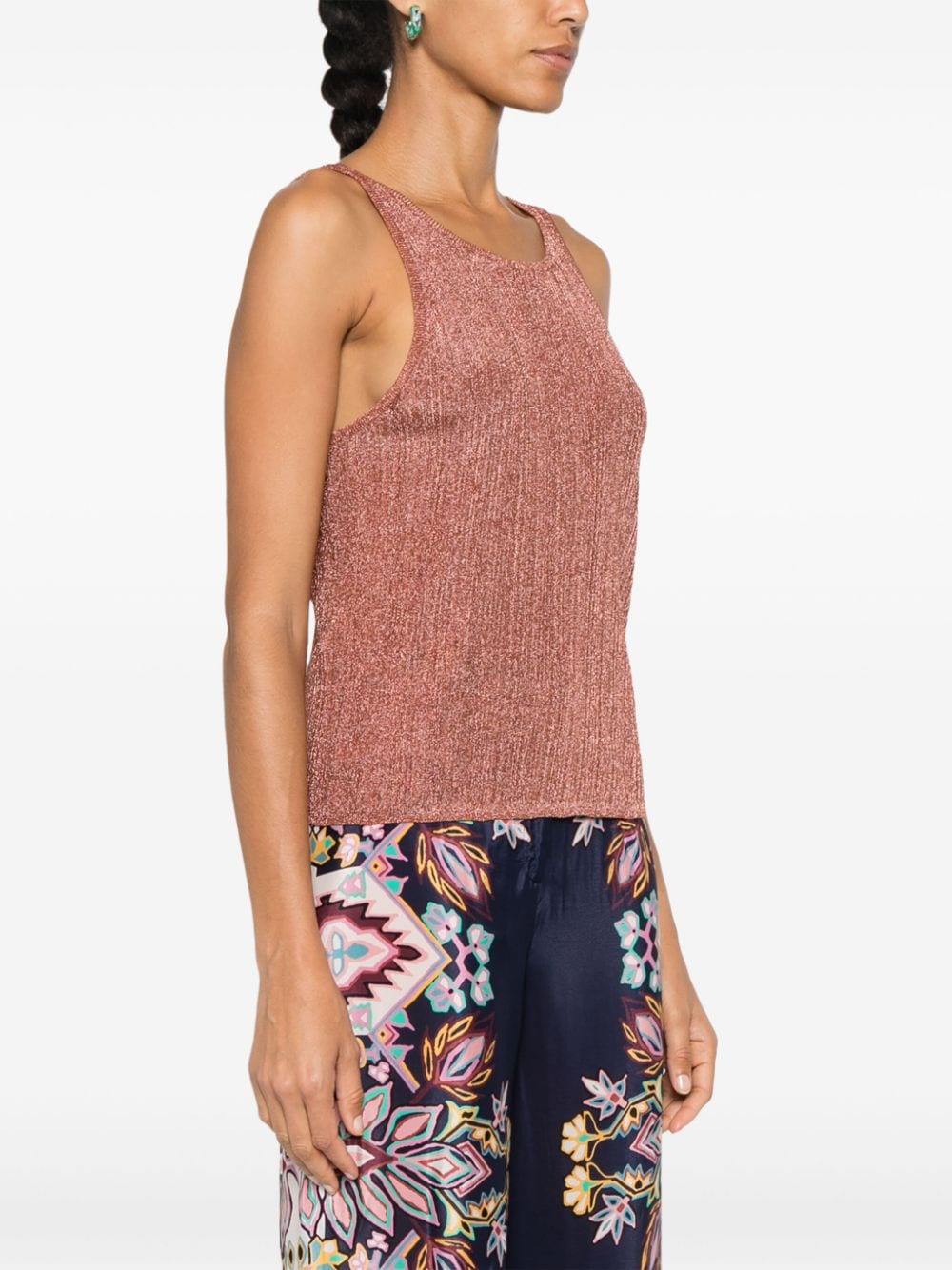 Shop Ba&sh Zak Tank Top In Brown