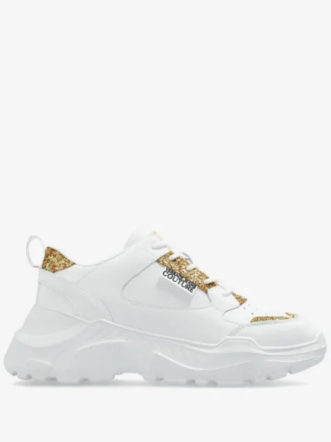 Versace Jeans Couture glittered chunky sneakers