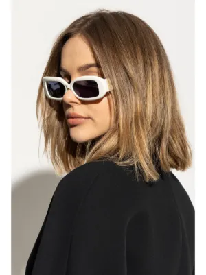 JACQUEMUS サングラス Jacquemus Les Lunettes Capri スクエアサングラス | ブラック