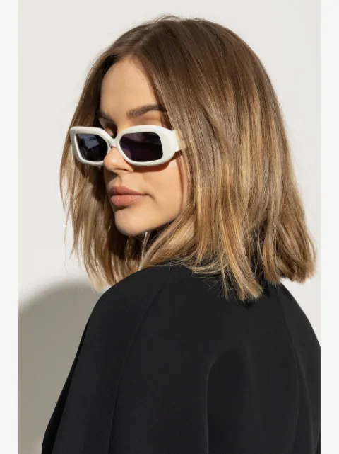 Jacquemus Les Lunettes Rond Carré Sonnenbrille